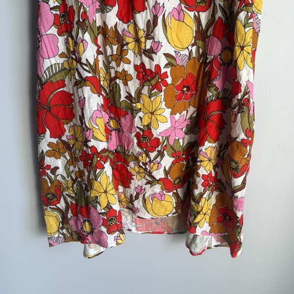 SHOW ME YOUR MUMU  OASIS FLORAL PRINT MINI DRESS LARGE - Picture 4 of 16